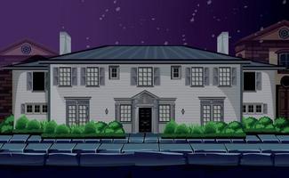 game background cartoon vector , game design nature asset , Home on the road inside the game