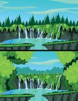 game background cartoon vector , game design nature asset