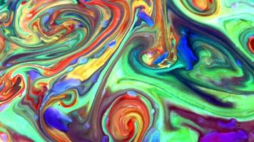 resumen colores líquido tinta ondas textura video