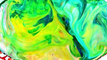 Abstract Colours Liquid Ink Wave Texture video