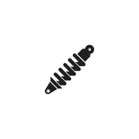 Shock absorber icon vector