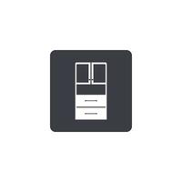 cupboard icon vector illustration template design