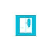 cupboard icon vector illustration template design