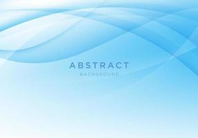 Abstract light vector background blue and white wave background.