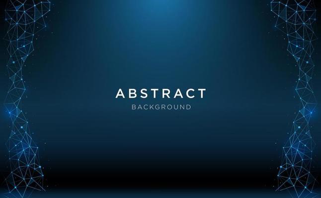 Abstract vector technology background. science and connecting technology