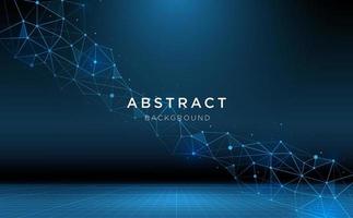 Abstract vector technology background. science and connecting technology