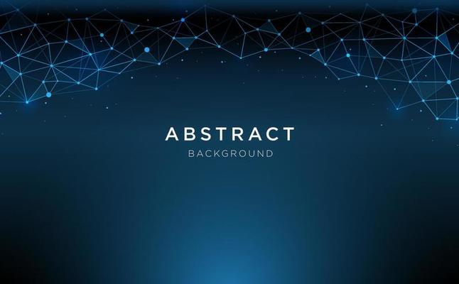 Abstract vector technology background. science and connecting technology