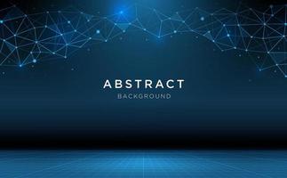 Abstract vector technology background. science and connecting technology