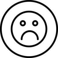 Sad Mood Vector icon which is suitable for commercial work and easily modify or edit it