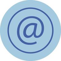 At Sign Vector icon which is suitable for commercial work and easily modify or edit it