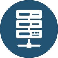 Backup server Vector icon that can easily modify or edit