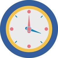 Clock Isolated Vector icon which can easily modify or edit