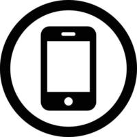 Mobile Phone Vector icon which is suitable for commercial work and easily modify or edit it