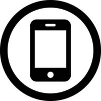 Mobile Phone Vector icon which is suitable for commercial work and easily modify or edit it