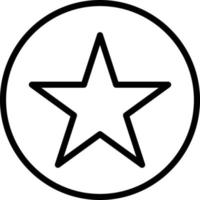 icono de vector de estrella que es adecuado para el trabajo comercial y modificarlo o editarlo fácilmente