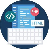 Programming Isolated Vector icon which can easily modify or edit