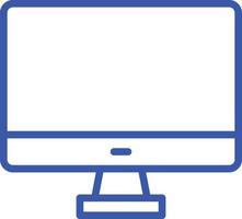 Monitor Vector Icon That Can Easily Modified Or Edit