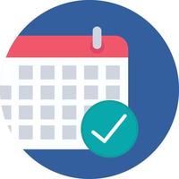 Calendar Isolated Vector icon which can easily modify or edit