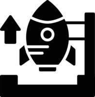Startup Glyph Icon vector