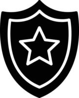 Badge  Glyph Icon vector