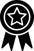 Badge  Glyph Icon vector