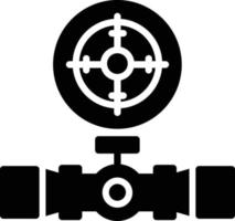 Scope  Glyph Icon vector