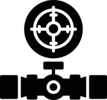 Scope  Glyph Icon vector