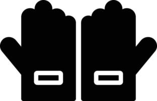 Glove Glyph Icon vector