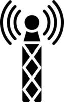 Signal Glyph Icon vector