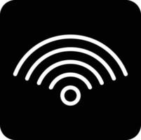 Wifi Glyph Icon vector