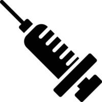Syringe Glyph Icon vector