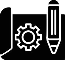 Prototype Glyph Icon vector