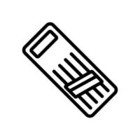 rubbing piece of vegetable on grater icon vector outline illustration