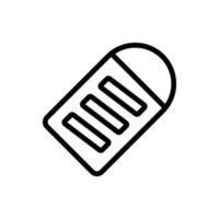 kitchen grater icon vector outline illustration