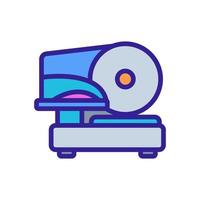 tool grinder icon vector outline illustration