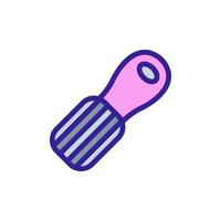 whisk for whipping icon vector outline illustration