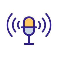 a working gramophone vector icon. Isolated contour symbol illustration