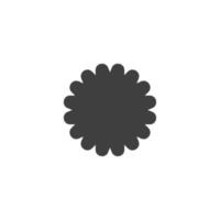 Vector sign of the Star price tag symbol is isolated on a white background. Star price tag icon color editable.