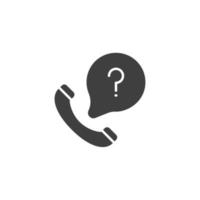 Vector sign of the call center symbol is isolated on a white background. call center icon color editable.