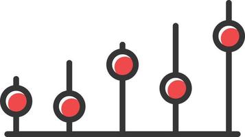 Settings Filled Icon vector