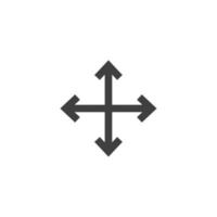 Vector sign of the Adjustment symbol is isolated on a white background. Adjustment icon color editable.