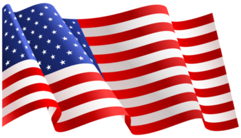 amerikanische Flagge. Usa Flagge. png