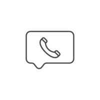 Vector sign of the call center symbol is isolated on a white background. call center icon color editable.