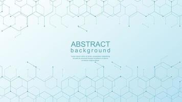 Geometric shape background with modern design vector