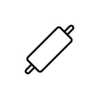 rolling pin vector for website symbol icon presentation