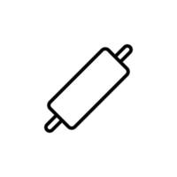 rolling pin vector for website symbol icon presentation