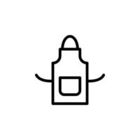 apron vector for website symbol icon presentation