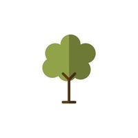 vector de árbol para presentación de icono de símbolo de sitio web