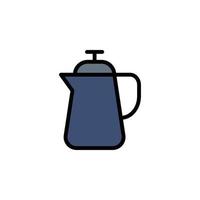 teapot vector for website symbol icon presentation