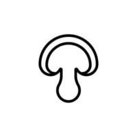 mushroom vector for website symbol icon presentation